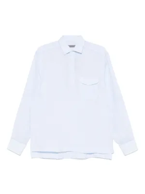 Corneliani リネンシャツ | グリーン | FARFETCH JP