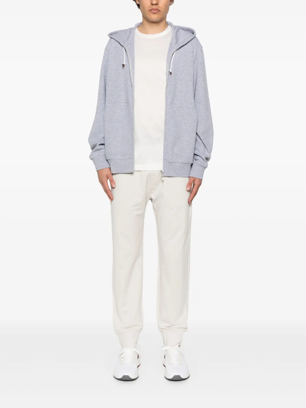Corneliani Katoenen T-shirt - Wit