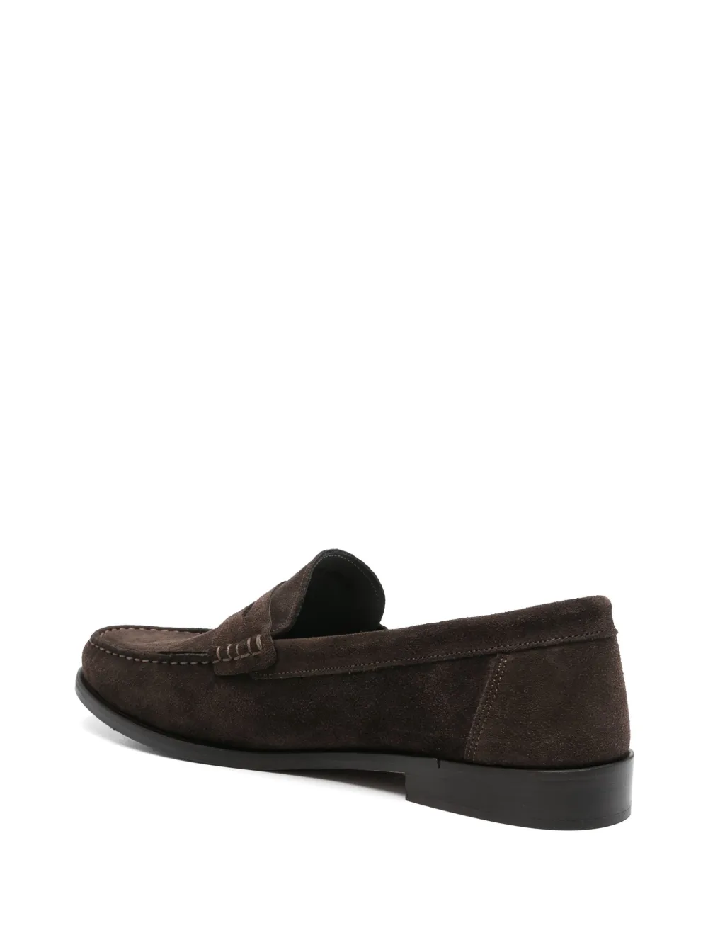 Corneliani suede loafers Brown