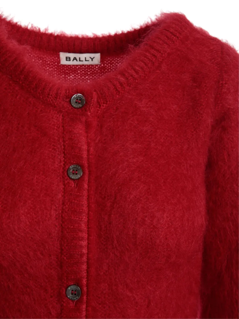 Bally Gebreide jurk Rood