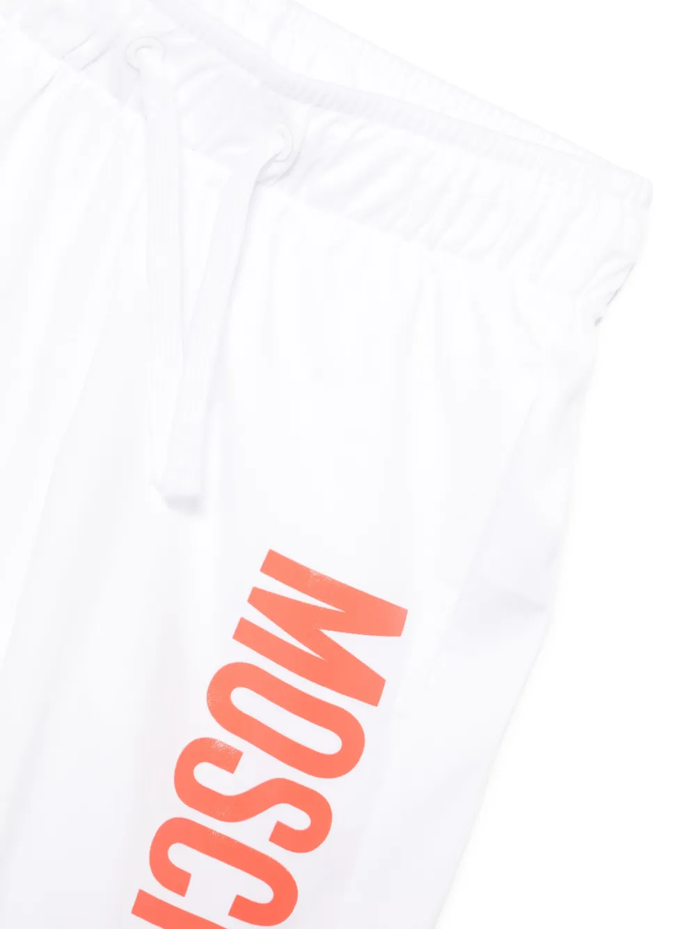 Moschino Kids Shorts met logoprint Wit