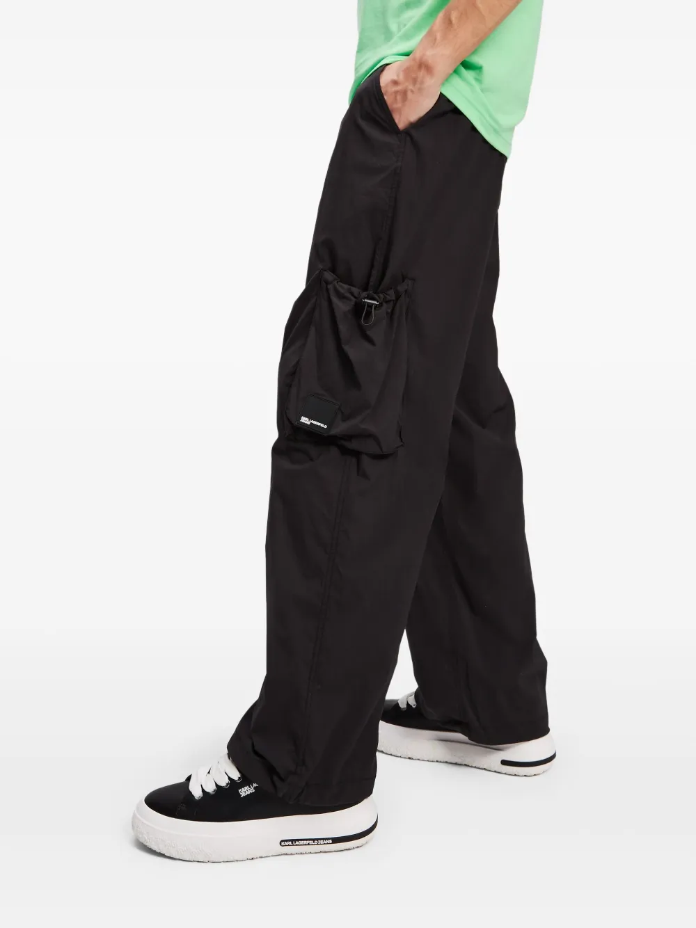 Karl Lagerfeld Jeans Cargo broek Zwart