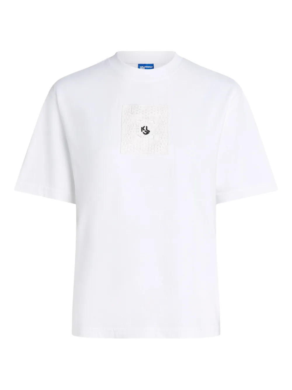 Karl Lagerfeld Jeans playera de algodón orgánico | blanco | Image 1