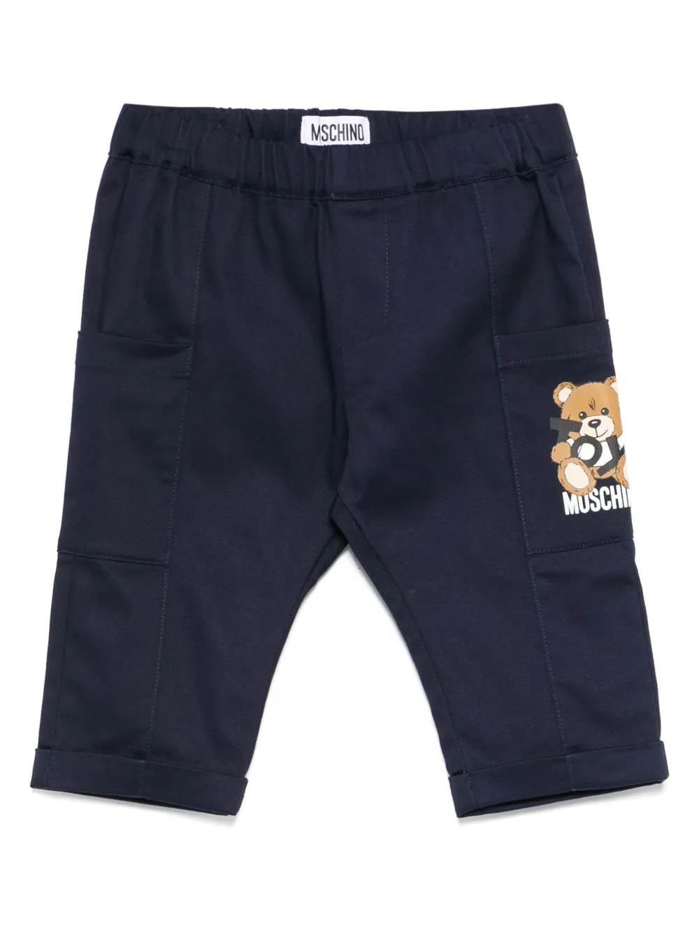 Moschino Kids Teddy Bear broek Blauw