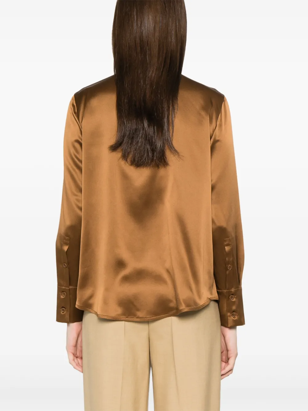 Max Mara Mazurca blouse Bruin