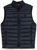 BOSS water-repellent gilet - Blue