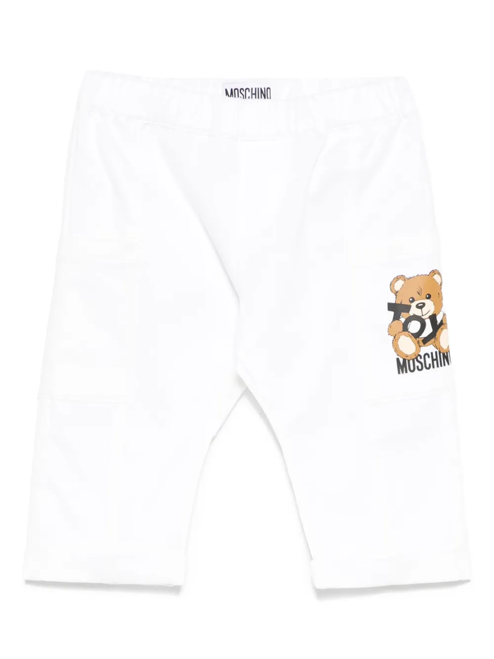 Moschino Kids Teddy Bear broek Wit