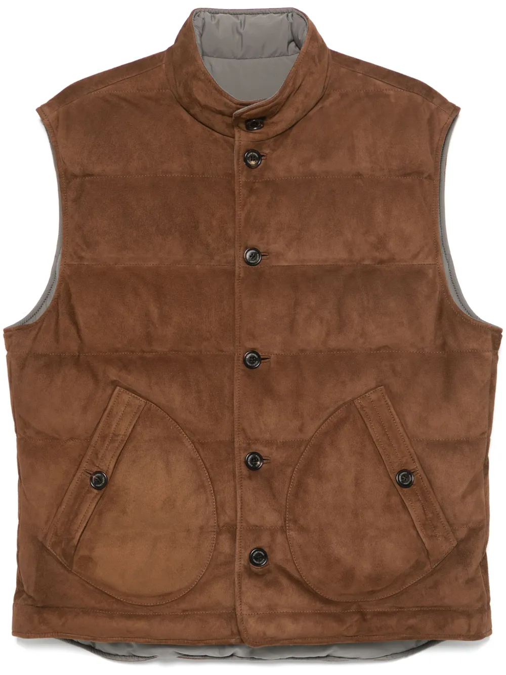 suede gilet