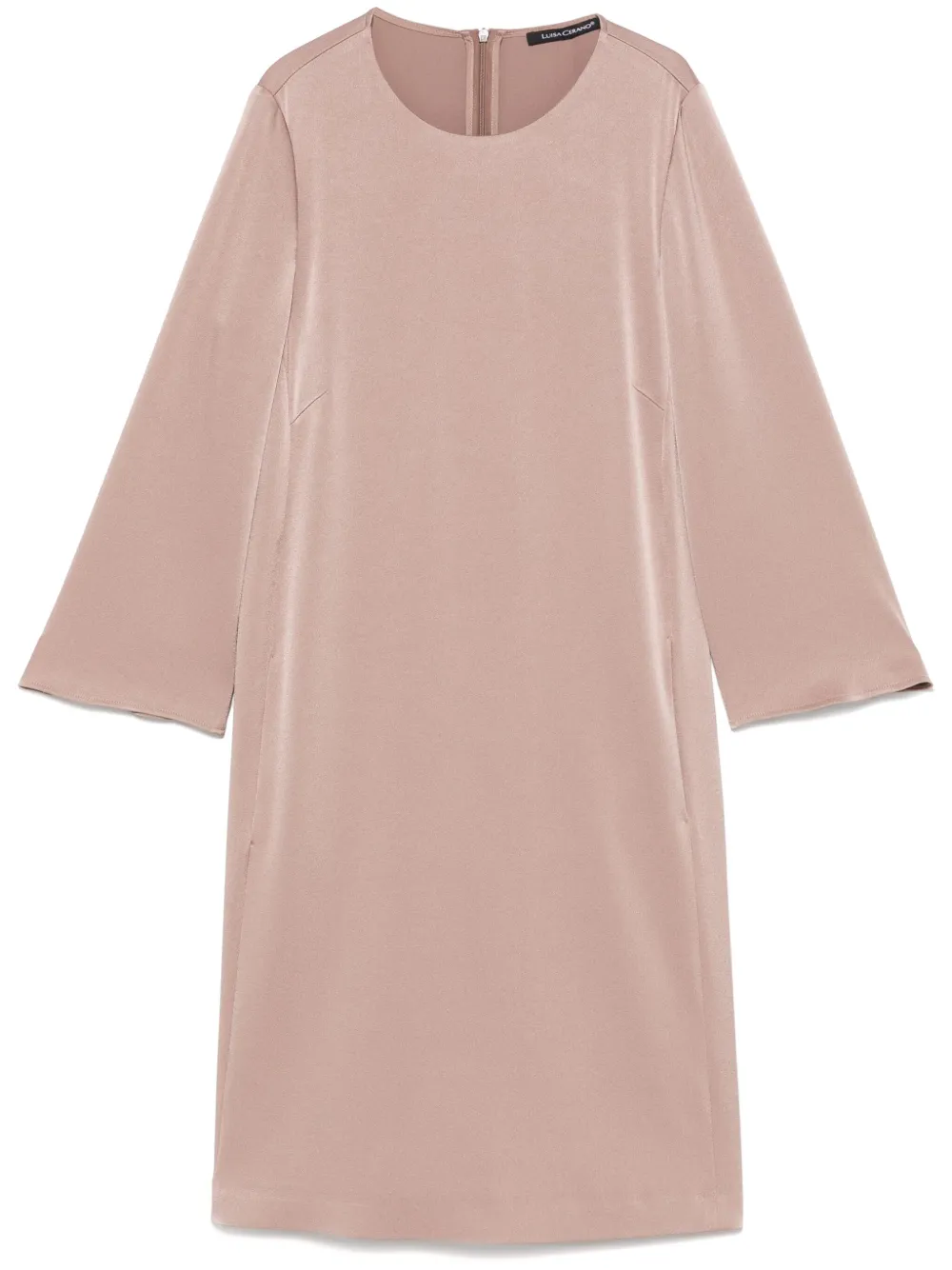 satin mini dress