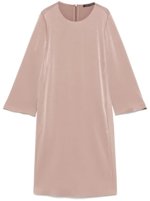 Luisa Cerano vestido corto con efecto satinado