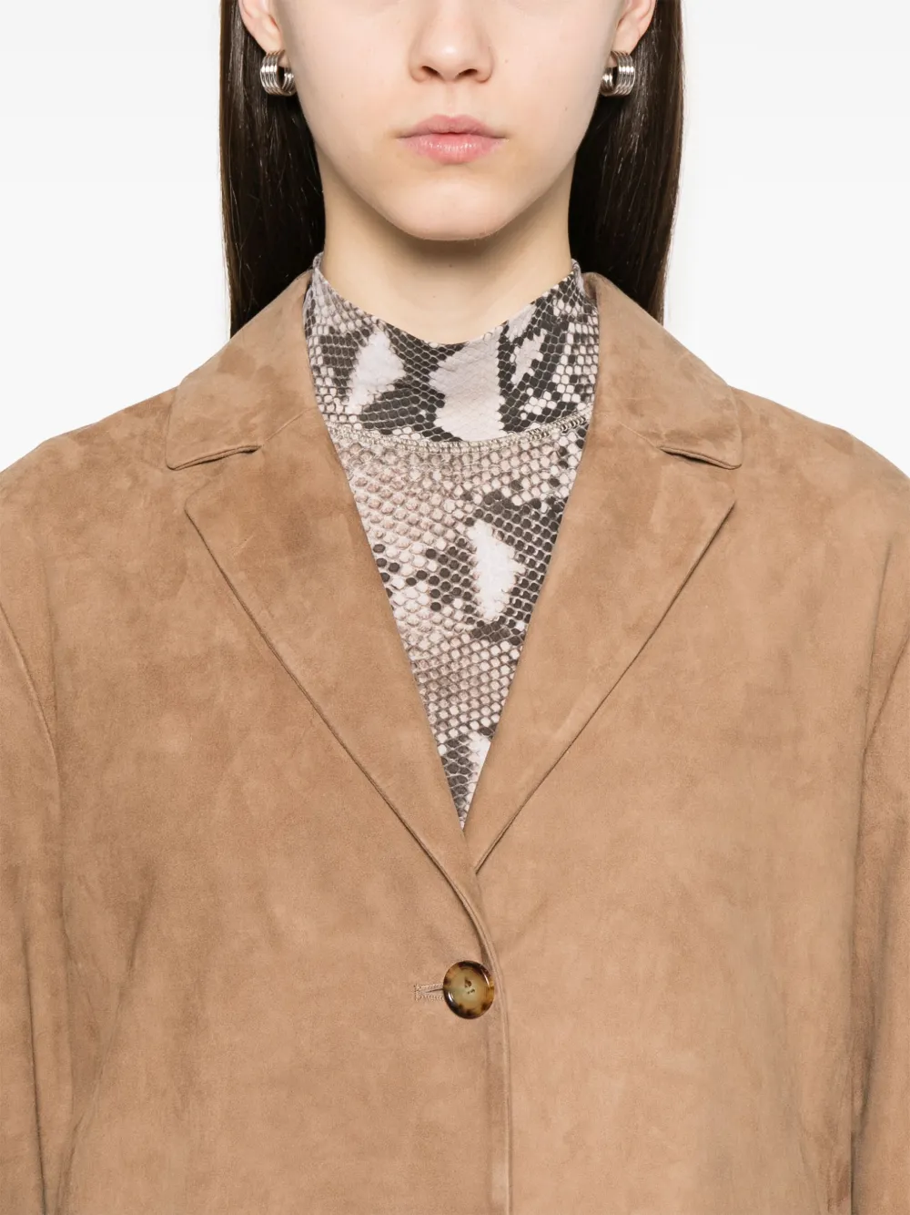 Shop 's Max Mara Primula Jacket In Brown