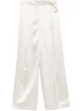 Eleventy satin trousers - Neutrals