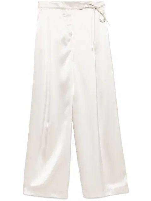 Eleventy pantalones de satén