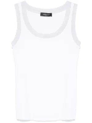 Dolce & Gabbana DG Logo Tank Top | White | FARFETCH