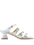 Aeyde Eanna mules - Silver