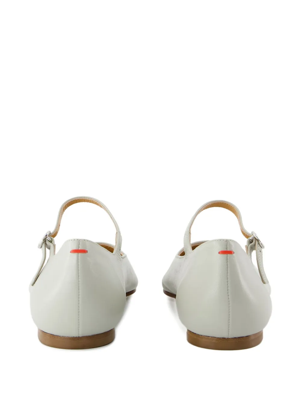 Aeyde Cleo ballerina shoes Green
