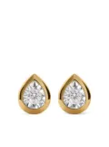 Monica Vinader Pear Diamond stud earrings - Gold