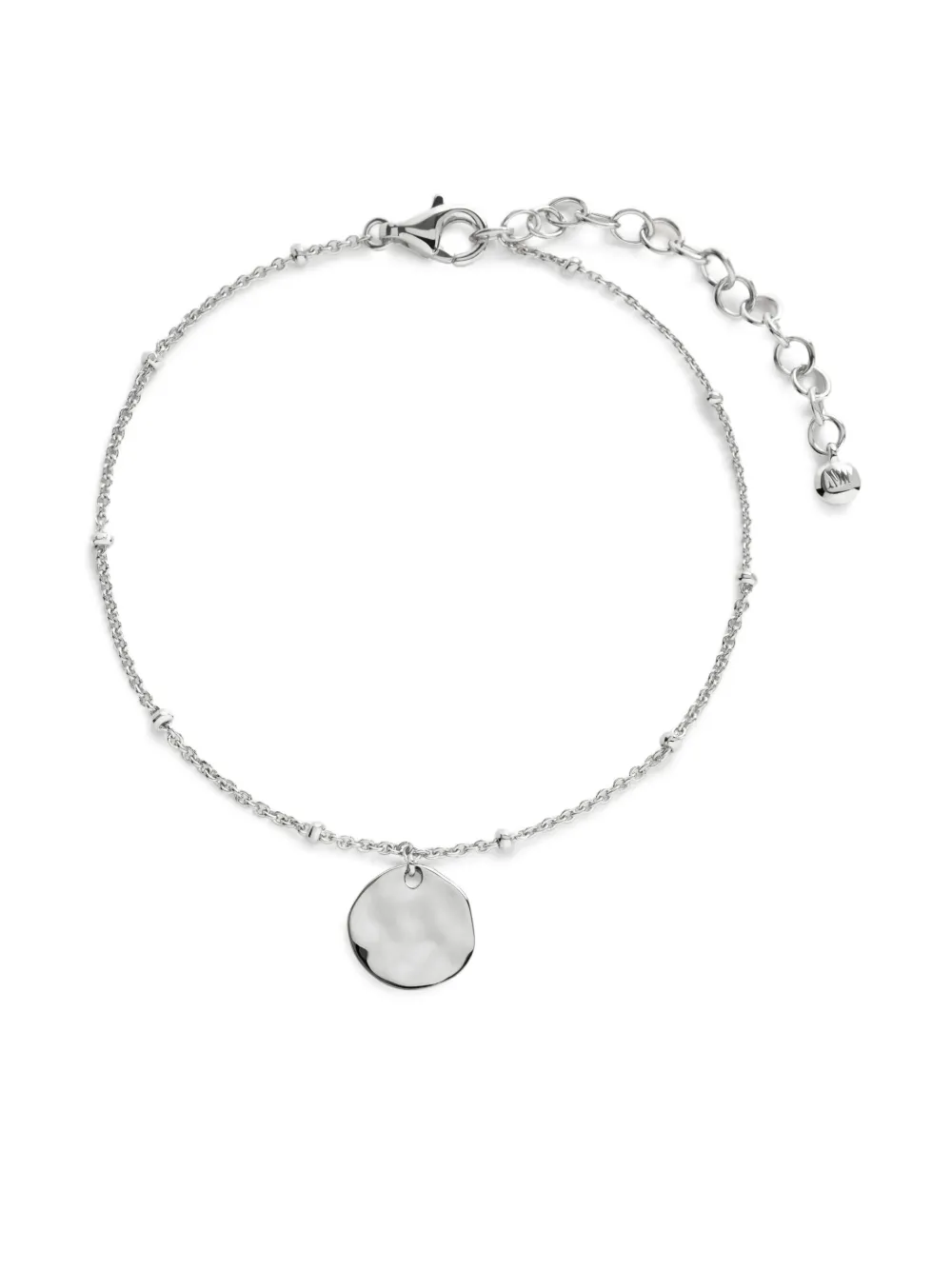 Monica Vinader Siren Muse Disc bracelet | Silver | Image 1