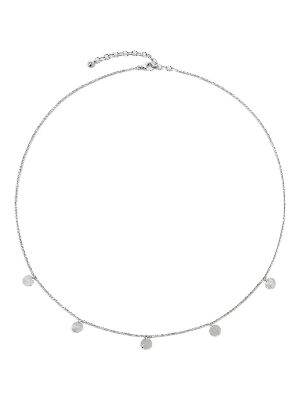 Monica Vinader Siren Muse Station necklace | Silver | Image 1