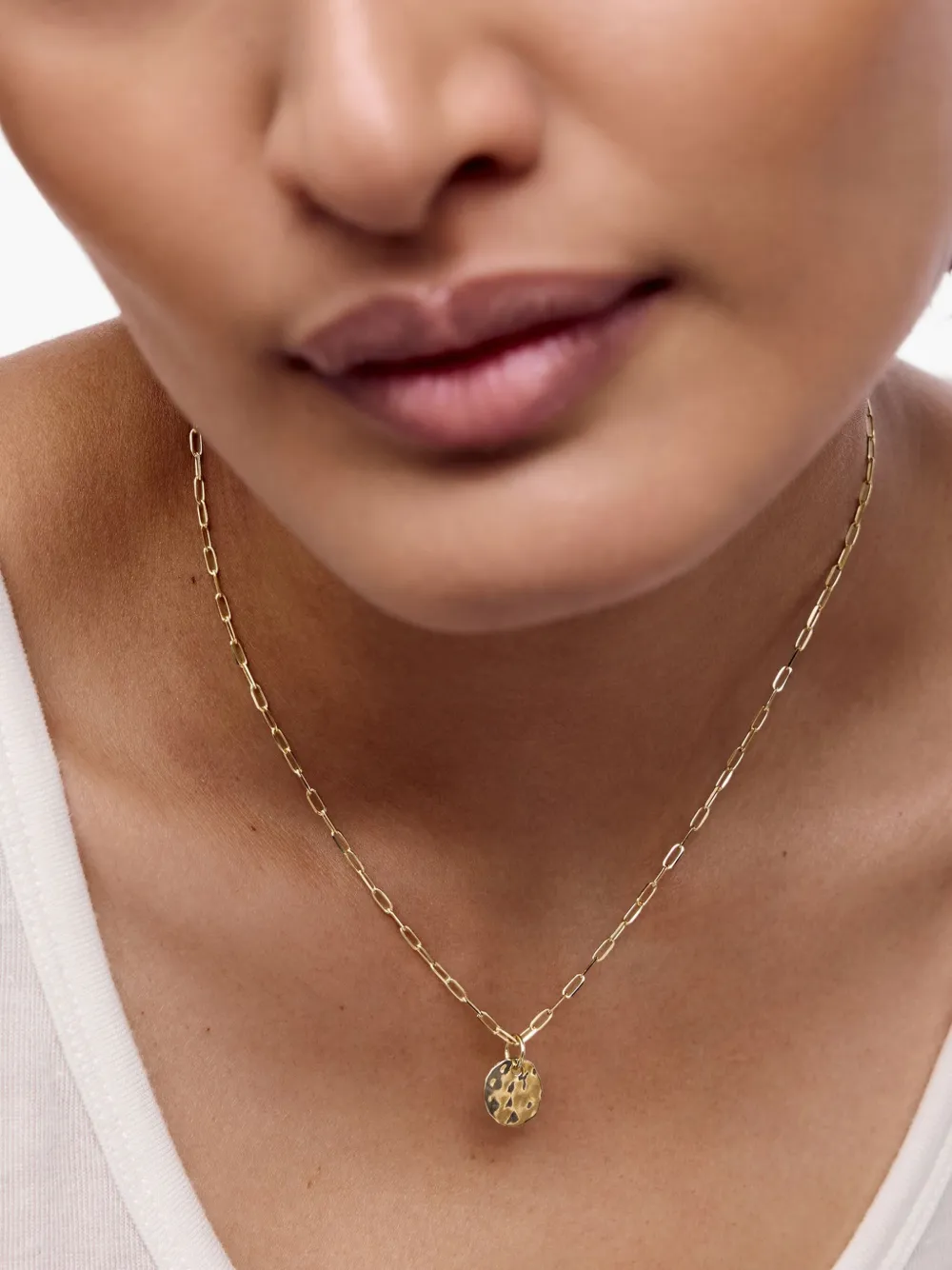 Monica Vinader 14K yellow gold Siren pendant necklace | Fine Jewelry | Image 2