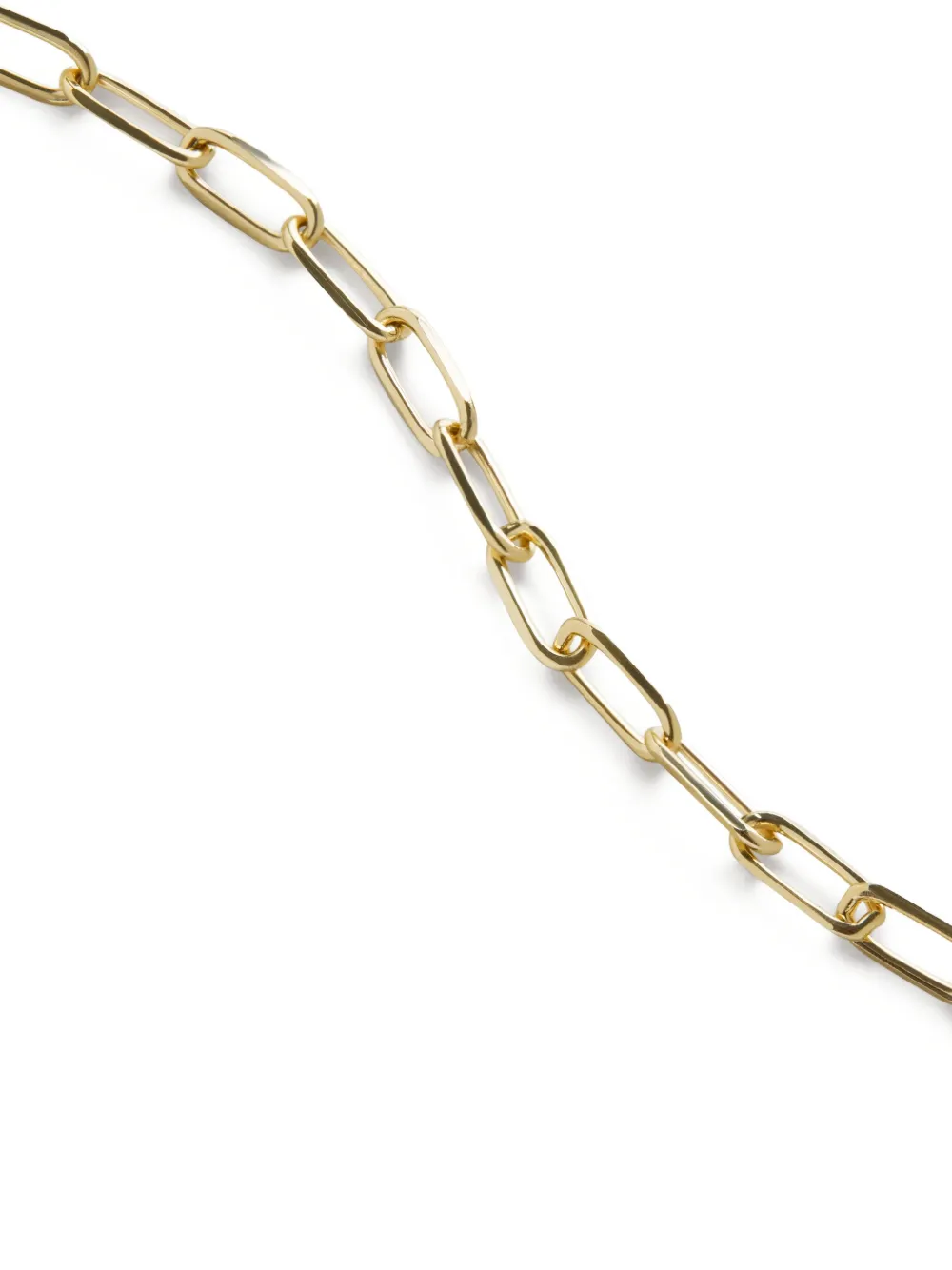 Monica Vinader Gold Alta Textured Chain Necklace 18' In Gold
