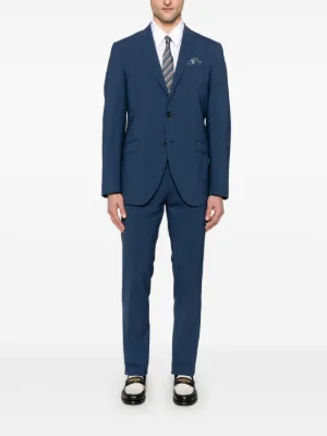 ETRO エトロ　メンズスーツ エトロの新作メンズフォーマルスーツ、総柄ペイズリーやブルー