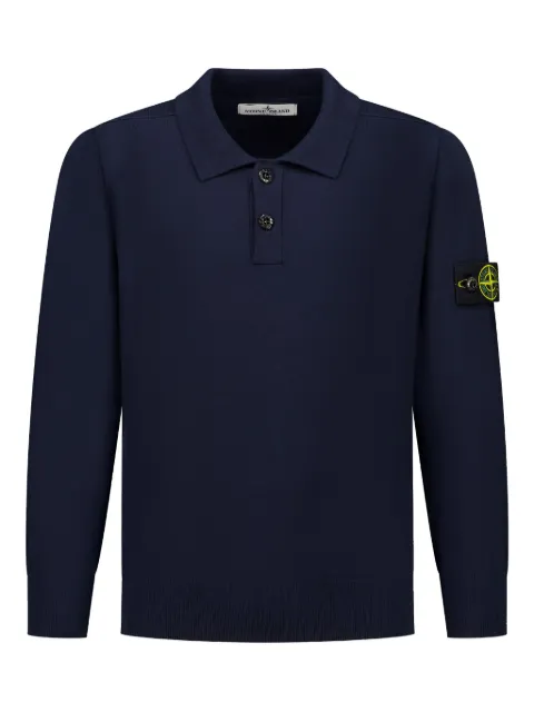 Stone Island Junior Compass-badge polo shirt