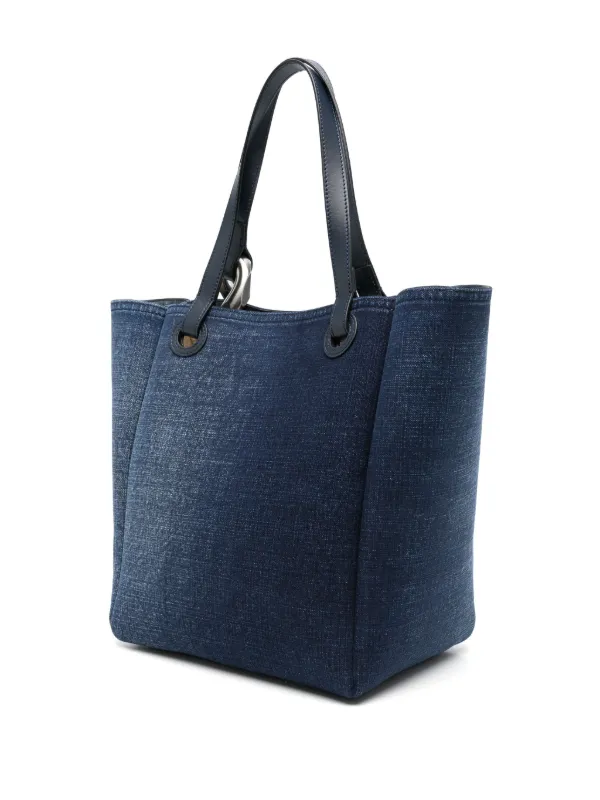 JW ANDERSON デニム トートバッグ JW Anderson Denim Tote Bag | Blue | FARFETCH