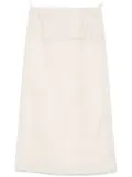 Carven layered midi skirt - Neutrals