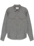 MM6 Maison Margiela rinsed denim shirt - Grey