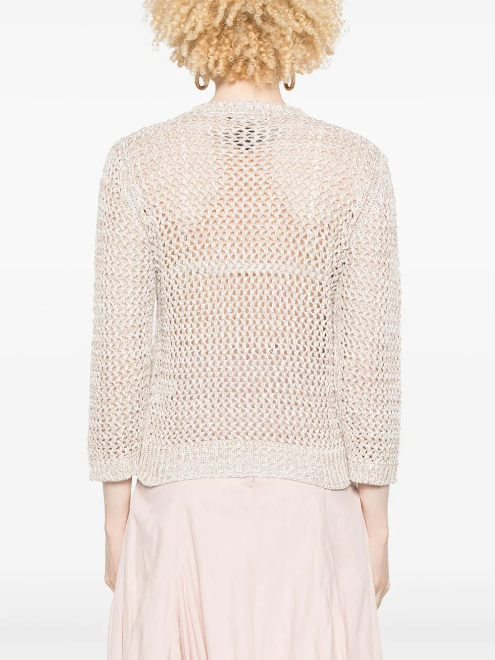 FABIANA FILIPPI OPEN-KNIT SWEATER