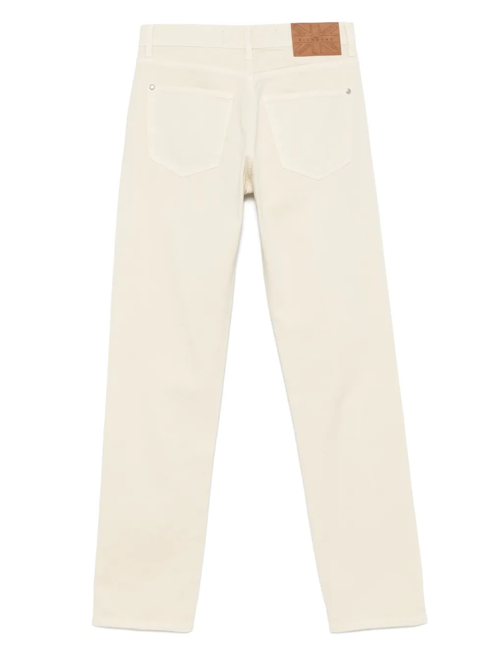 John Richmond Gerafelde jeans - Beige