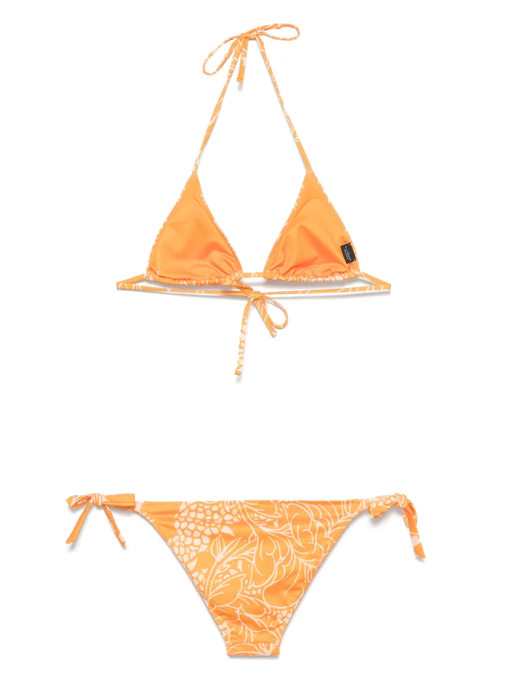  John Richmond Printed Bikini - Orange 