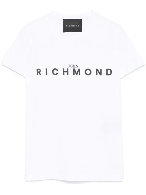 John Richmond تيشيرت بشعار الماركة