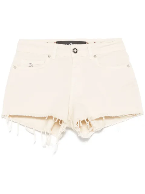 John Richmond frayed-hem shorts