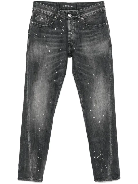 John Richmond splattered jeans