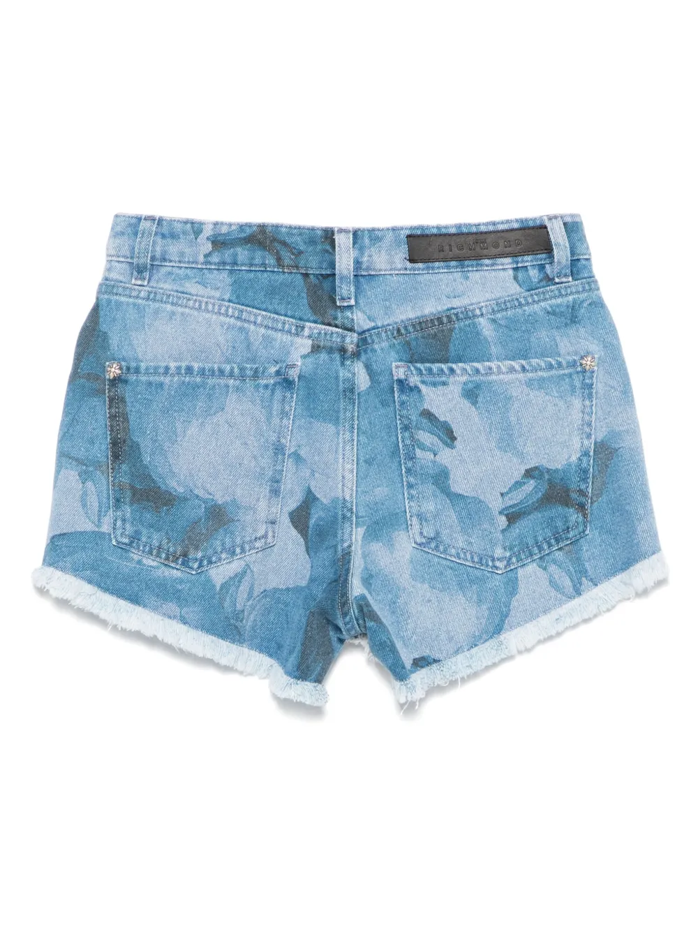 John Richmond frayed-hem denim shorts | Short Shorts | Image 2