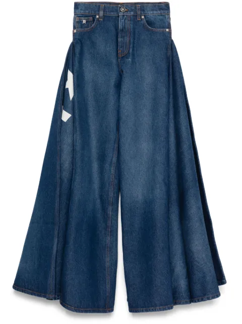 John Richmond draped jeans