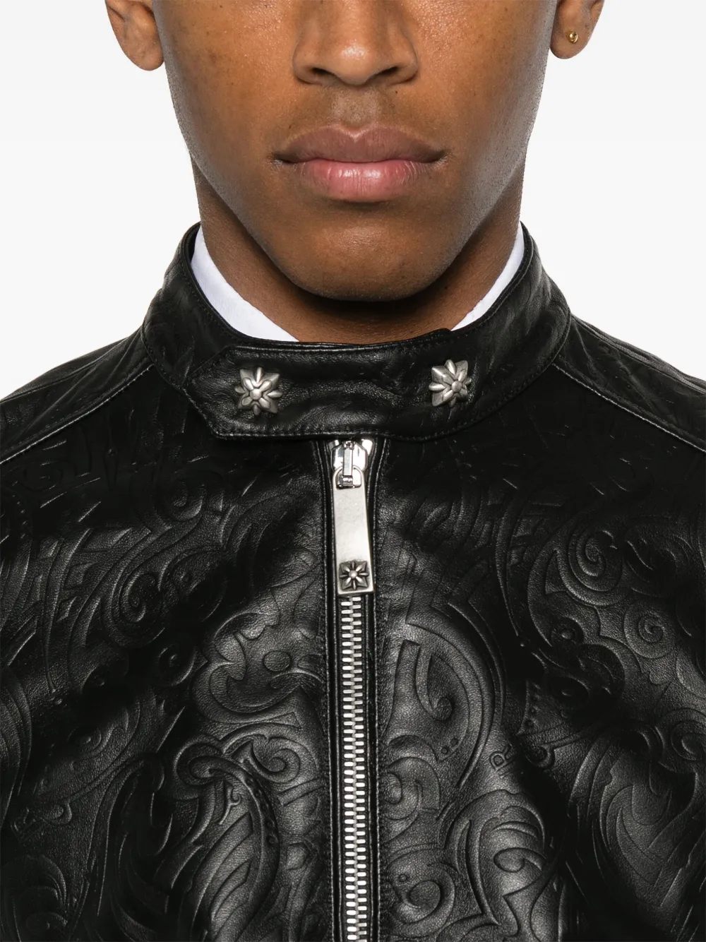 John Richmond Leren jack Zwart