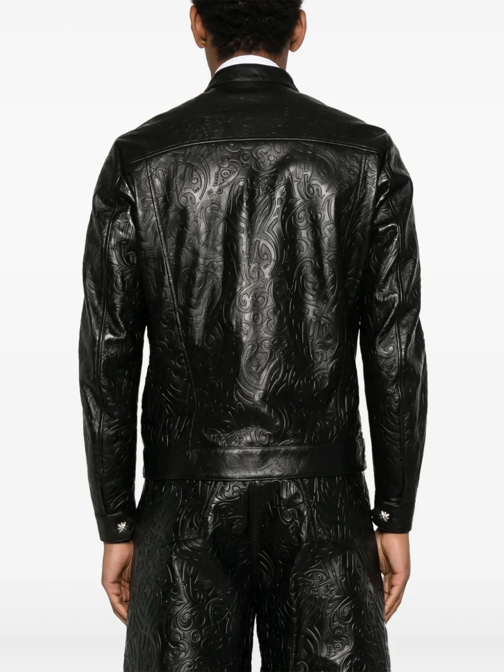 John Richmond Leren jack Zwart