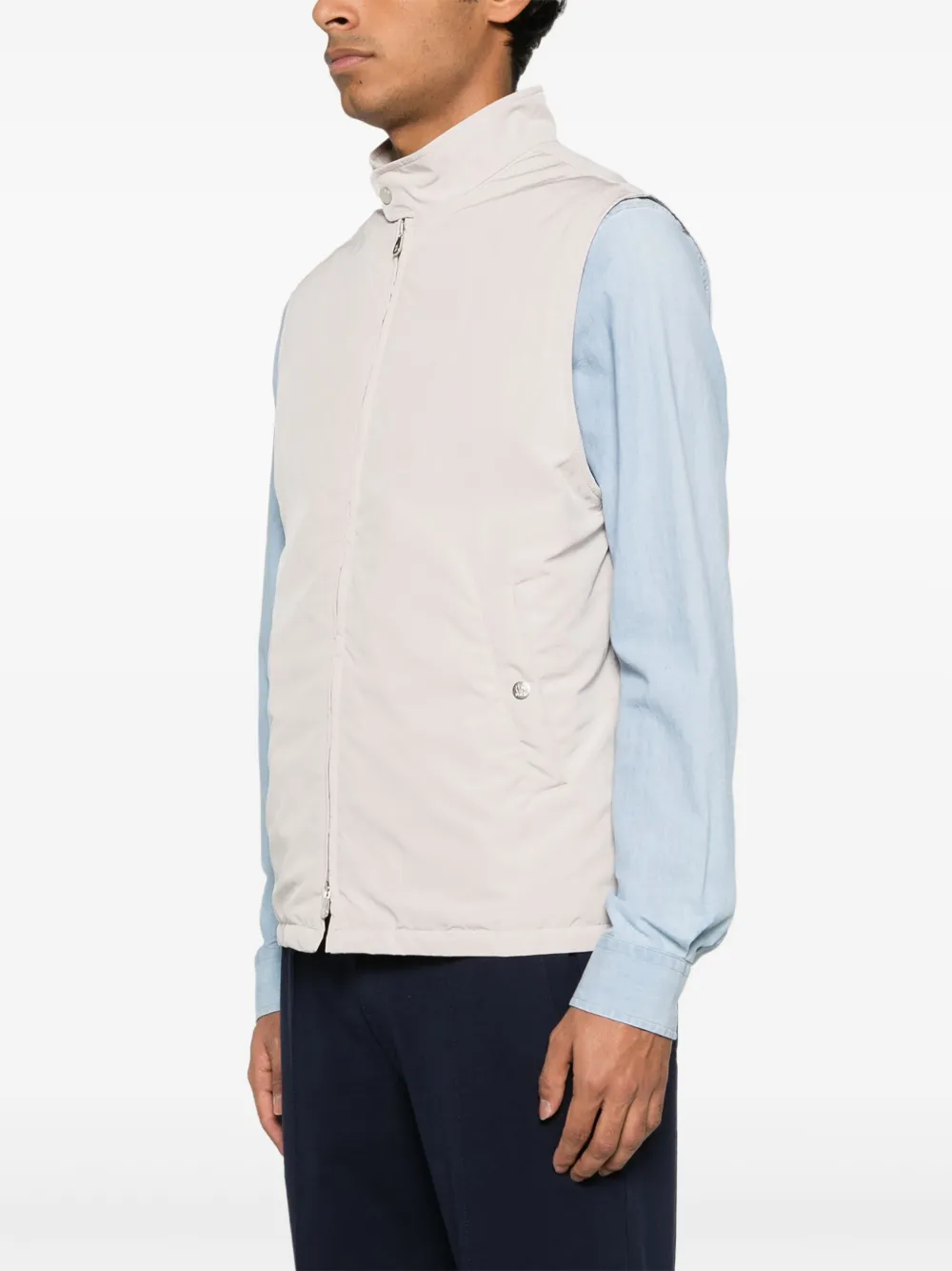 Brunello Cucinelli Waterbestendig gilet Beige