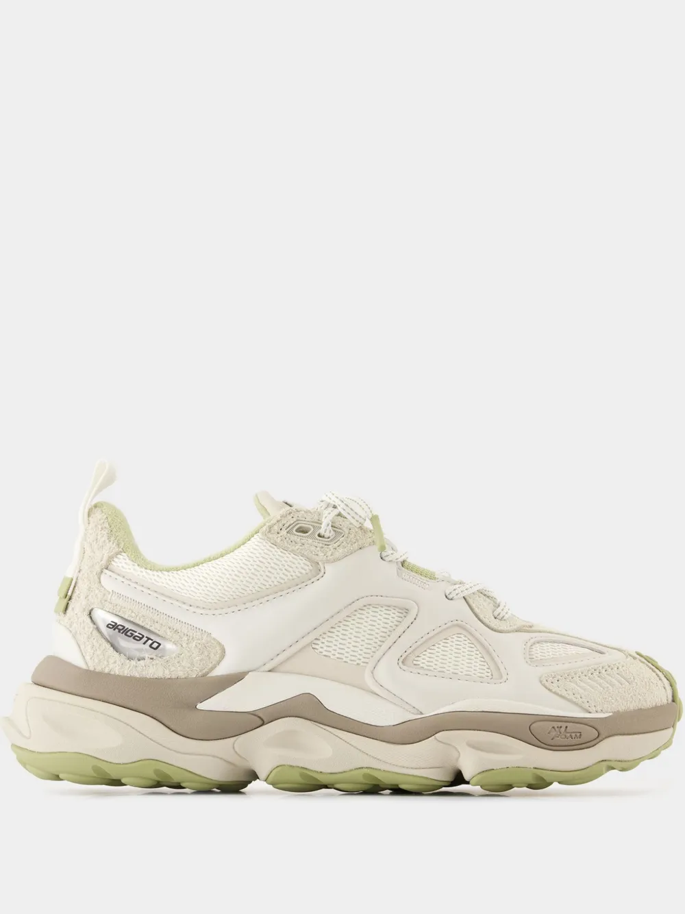 Axel Arigato Satellite Sneakers - Leather - Beige In White