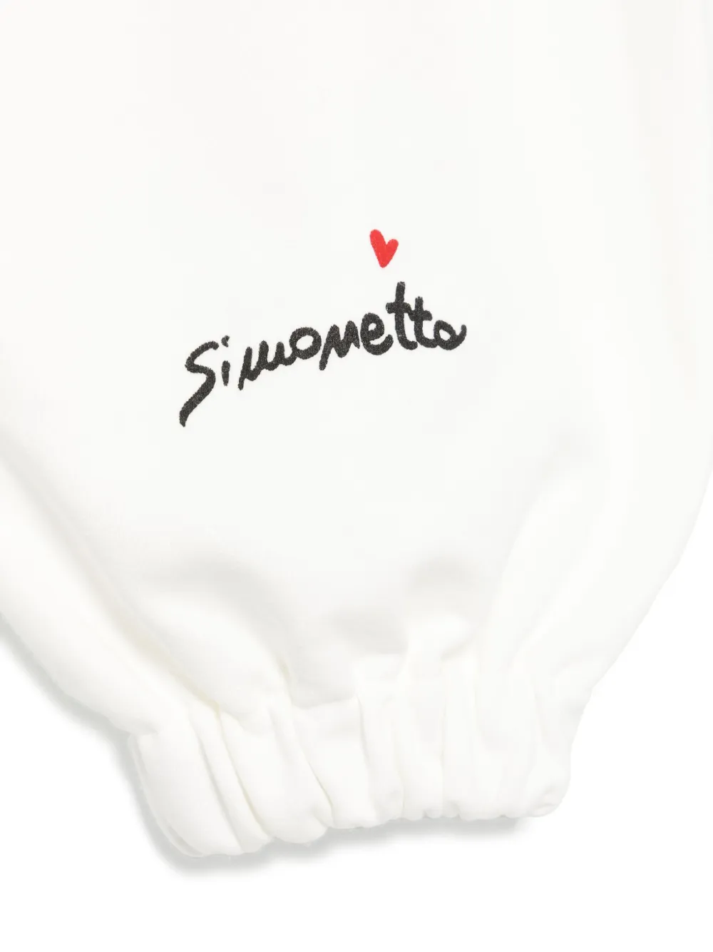 Simonetta Cotton Sweatpants In White