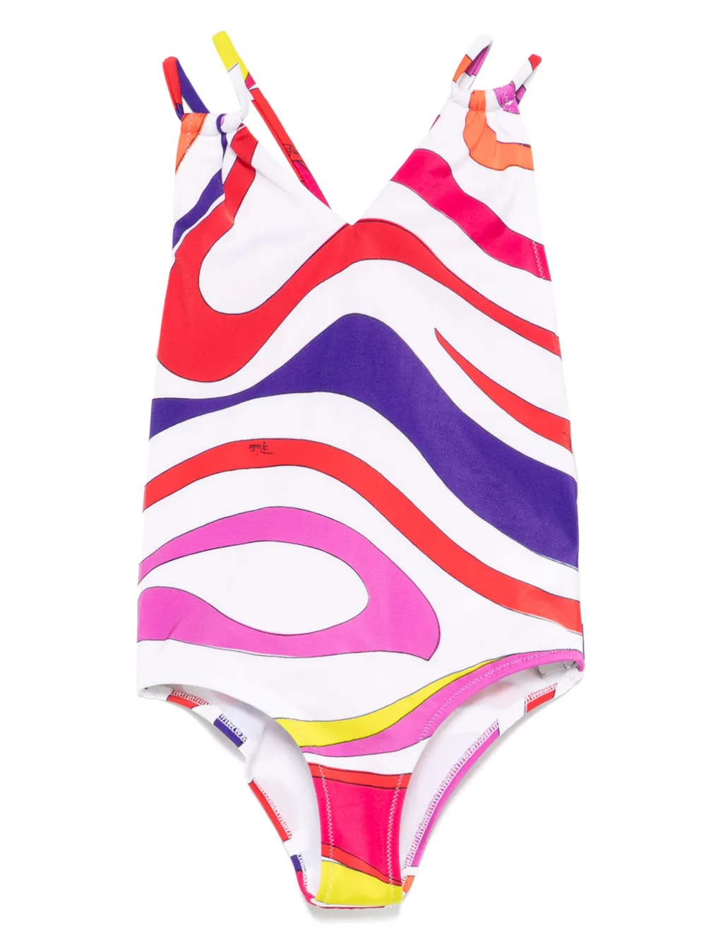 PUCCI Junior Costume intero con stampa Iride - Bianco