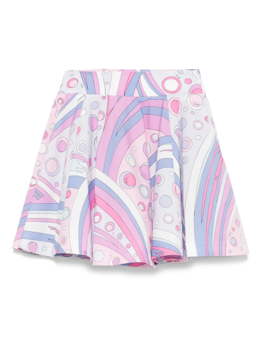 PUCCI Junior Rok met Iride-print Paars