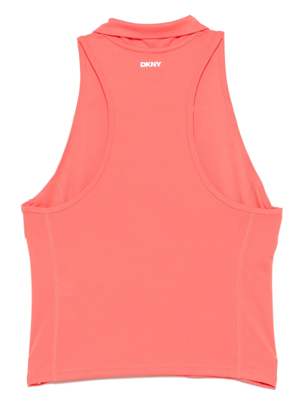 DKNY Poloshirt met racerback - Oranje