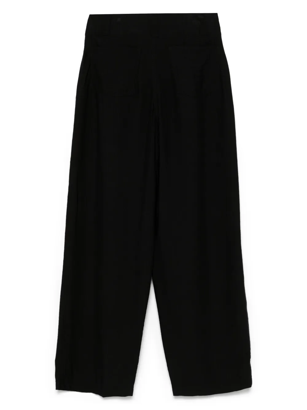 DKNY crinkled trousers - Zwart