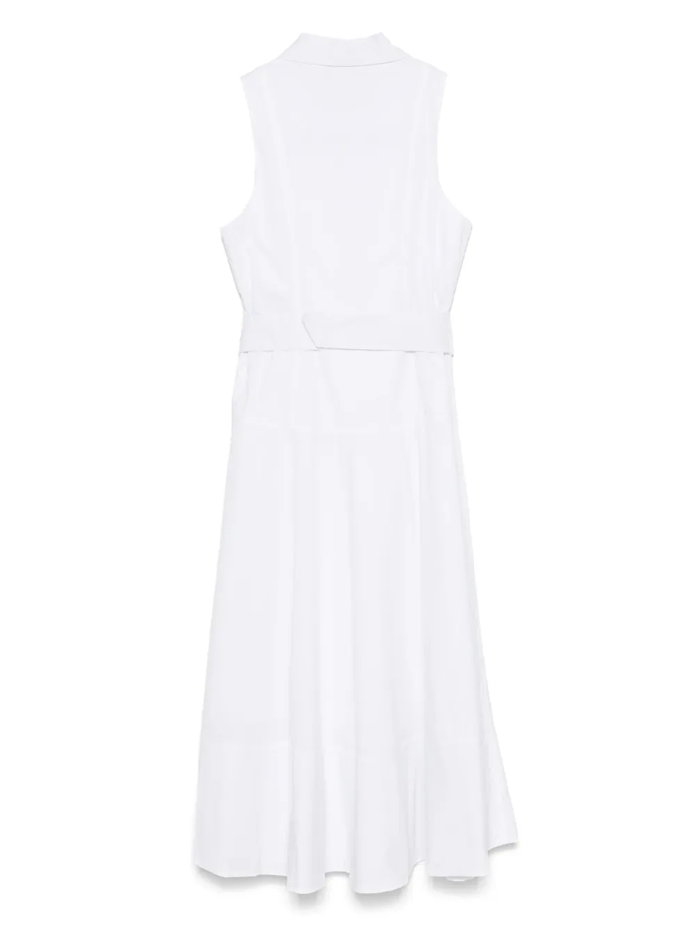 DKNY Midi-jurk met verlaagde taille - Wit