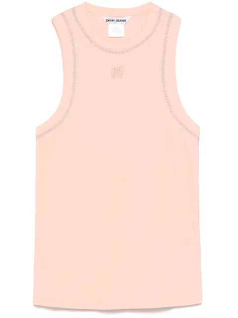 DKNY stud-detailing tank top