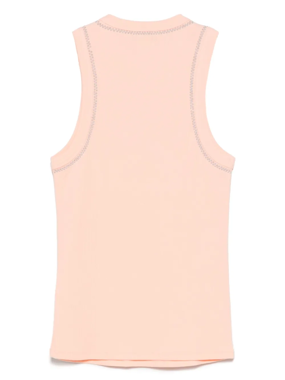 DKNY stud-detailing tank top - Oranje